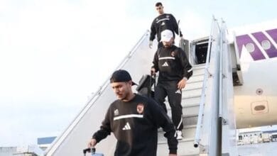 بعثة الأهلي تصل تونس استعداداً لمواجهة الترجي بدوري أبطال إفريقيا