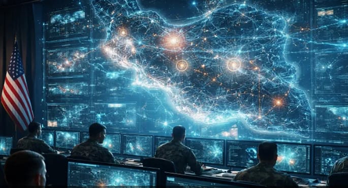 الولايات المتحدة و«الكيان الصهيوني».. حروب البيانات والتوائم الرقمية ضد إيران