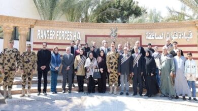 قيادة قوات الصاعقة تحتفي بأسر الشهداء في يوم الشهيد والمحارب القديم