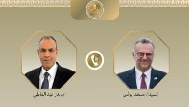 وزير الخارجية المصري يبحث مع مستشار الرئيس الأمريكي تطورات الوضع اللبناني والجهود الإقليمية
