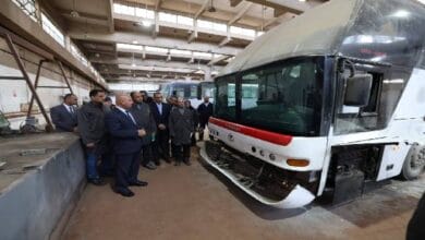 وزير النقل يتفقد المركز الفني للصيانة والإصلاح بطنطا لمتابعة أعمال التطوير