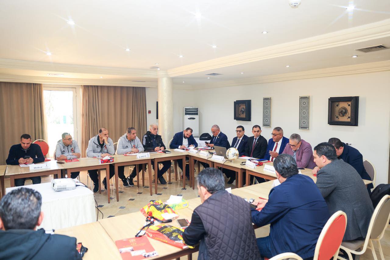 الاجتماع الفني لمباراة الأهلي والترجي التونسي في دوري أبطال إفريقيا