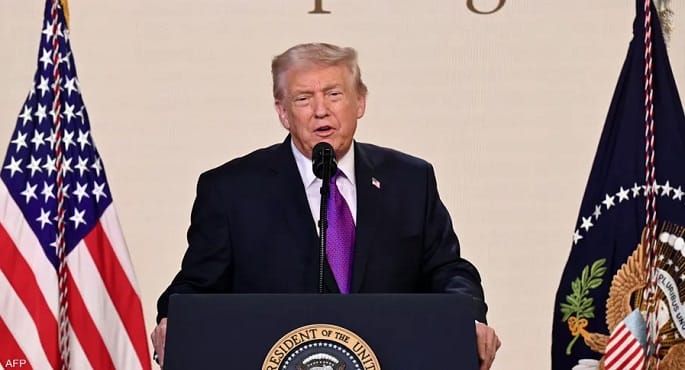 الرئيس الأمريكي ينفي تدمير طائرات تزويد بالوقود أمريكية