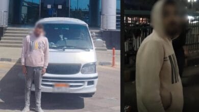 ضبط سائق ميكروباص بدون رخصة إثر مشادة حول التعريفة بالجيزة
