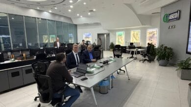 وزير البترول يتفقد مركز التحكم بالشبكة القومية للغاز