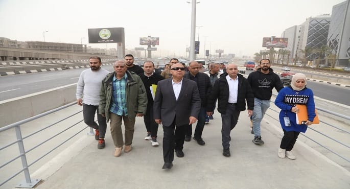 وزير النقل يتفقد التشطيبات النهائية لمشروع الأتوبيس الترددي السريع BRT