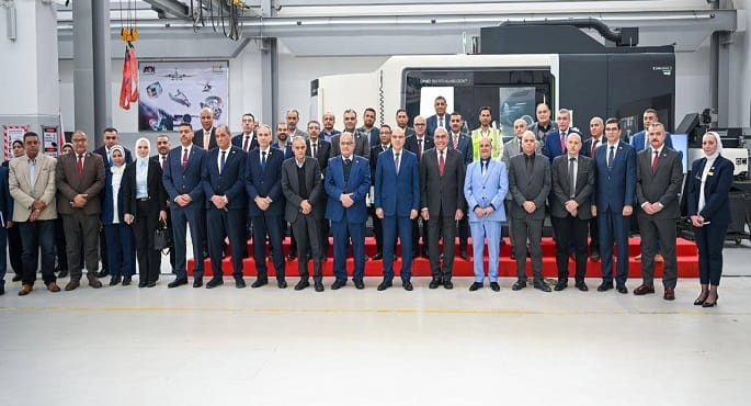 الهيئة العربية للتصنيع ووزارة الري يتفقدان مركز التصنيع الرقمي بمصنع المحركات