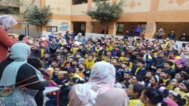 المركز القومي لثقافة الطفل ينظم قافلة ثقافية بمدرسة بالجيزة