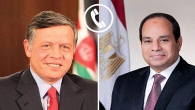 الرئيس السيسي يؤكد أهمية الأمن القومي العربي الجماعي خلال اتصال مع ملك الأردن