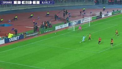 دوري أبطال إفريقيا: الأهلي يتعادل سلبيًا أمام الترجي التونسي بالشوط الأول