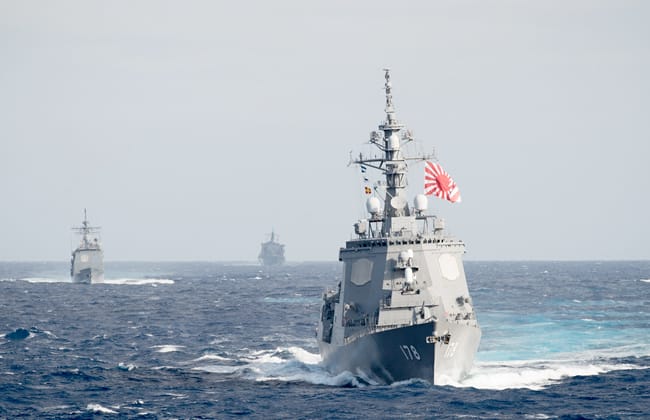 اليابان تعلن عدم نيتها القيام بعملية أمنية بحرية في مضيق هرمز