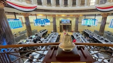 تراجع مؤشرات البورصة المصرية في ختام تعاملات اليوم