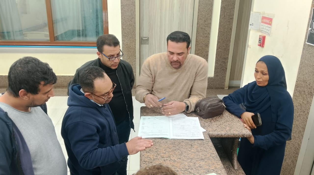 مرور مفاجئ لفريق الطب العلاجي على مستشفى البلينا المركزي بسوهاج