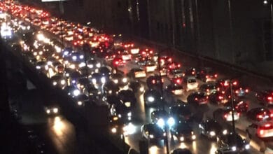 ازدحام مروري بشوارع القاهرة والجيزة خلال ذروة المساء