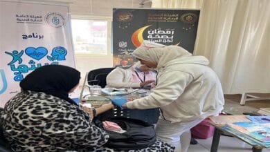 فحوصات الكشف المبكر عن الأورام لسيدات جمعية المشروعات الصغيرة ببورسعيد