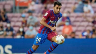 إصابة جديدة لإيريك جارسيا مهاجم برشلونة أمام نيوكاسل