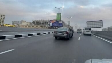 سيولة مرورية بالطرق الرئيسية بالقاهرة والجيزة