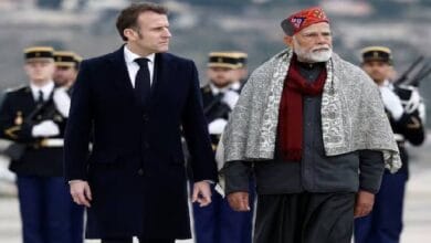 ماكرون ومودي يبحثان خفض التصعيد في الشرق الأوسط