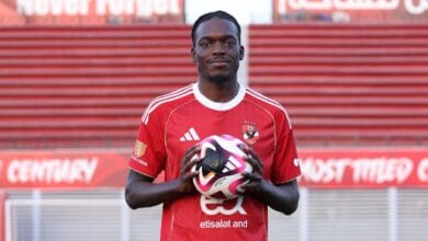 استدعاء مهاجم الأهلي كامويش لأول مرة مع منتخب الرأس الأخضر