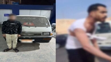 ضبط سائق اعتدى على حداد لخلاف حول الأجرة بالخليفة