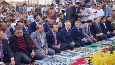 آلاف المواطنين يؤدون صلاة عيد الفطر المبارك في الأقصر وسط أجواء احتفالية