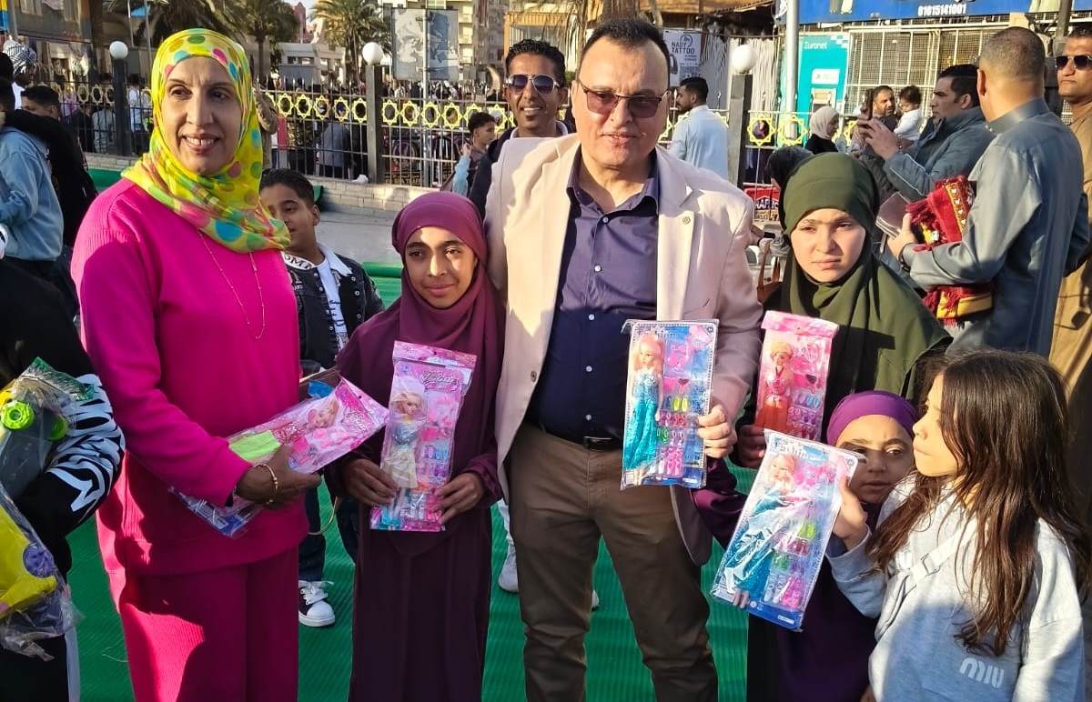 احتفالات عيد الفطر بالبحر الأحمر: مبادرة ترسم البهجة على وجوه الأطفال