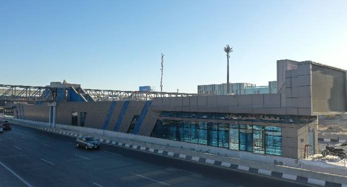 افتتاح محطة المشير طنطاوي بمشروع الأتوبيس الترددي لخدمة مستخدمي الطريق الدائري