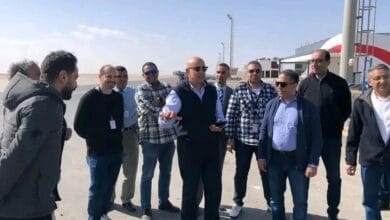 النشار يتفقد مطار العلمين الدولي ويطمئن على جاهزيته خلال عيد الفطر