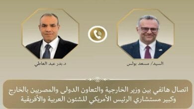 وزير الخارجية وكبير مستشاري الرئيس الأمريكي يبحثان مستجدات الأوضاع الإقليمية