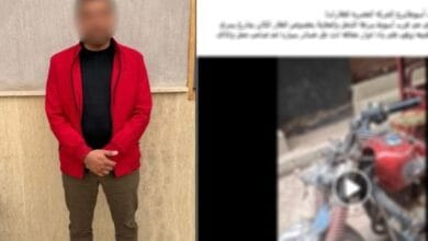 ضبط صاحب شركة عقارات لتسببه في تلفيات بمحل وسيارة بأسيوط