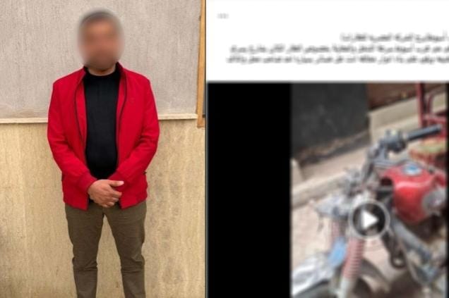 ضبط صاحب شركة عقارات لتسببه في تلفيات بمحل وسيارة بأسيوط