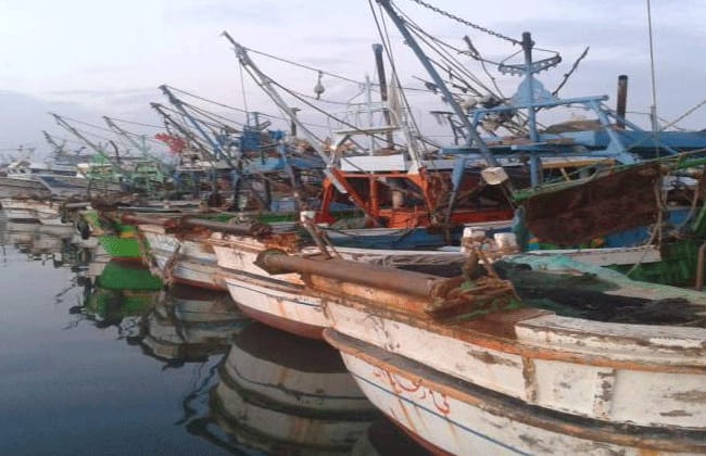 محافظ كفر الشيخ يعلن استمرار توقف حركة الملاحة والصيد بميناء البرلس وسواحل المحافظة