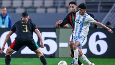 الجيش الملكي يتقدم على بيراميدز بهدف في الشوط الأول بدوري أبطال إفريقيا