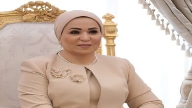 قرينة الرئيس تحتفي بالأم المصرية في عيدها