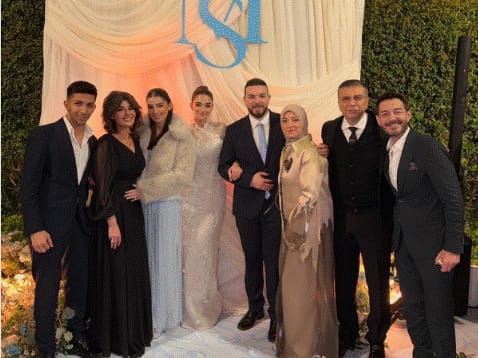 الإعلامي عمرو الليثي يعلن خطوبة نجله شريف على ملك أحمد زاهر