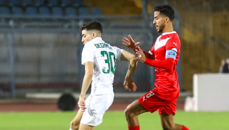 الشوط الأول: المصري وبلوزداد الجزائري ينتهي بالتعادل السلبي في الكونفدرالية