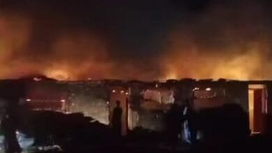 السيطرة على حريق بمزرعة مواشي في طور سيناء وخسائر فادحة