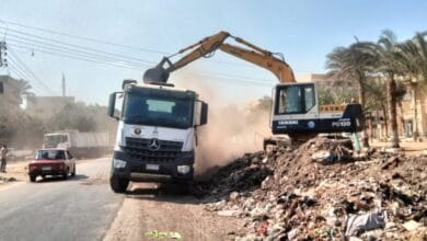 حملات نظافة مكثفة بمراكز الشرقية خلال العطلات الرسمية