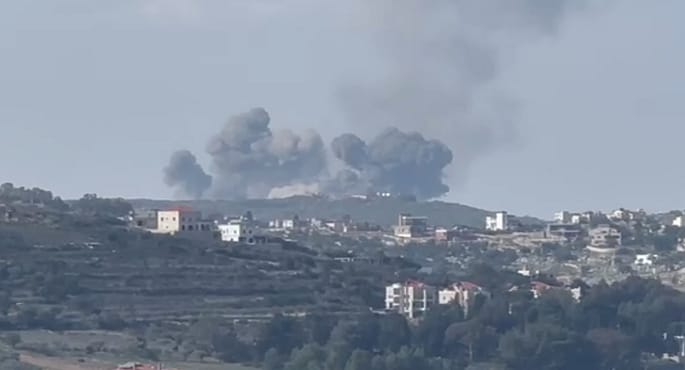تجدد الغارات على جنوب لبنان وقصف مواقع في وادي السلوقي ومجدل سلم