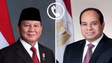 الرئيس السيسي ونظيره الإندونيسي يبحثان هاتفياً علاقات الشراكة الاستراتيجية والأوضاع بالشرق الأوسط