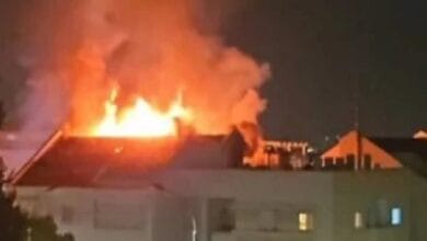 سقوط شظايا صواريخ في مخيمي قلنديا وكفر عقب شمالي القدس المحتلة