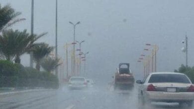 الأرصاد: أمطار على مناطق متفرقة وتحذيرات من تقلبات جوية