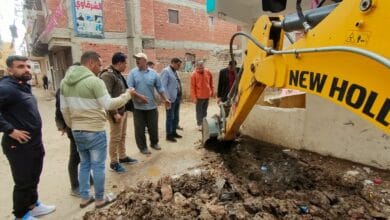 محافظ كفر الشيخ يوجّه بحل عاجل لتسرب مياه الشرب بقرية المربعين