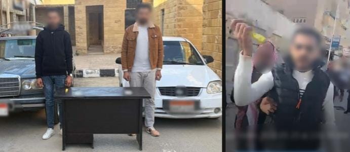 ضبط قائدي سيارتين ومشاجرة لخلاف مروري بالعريش