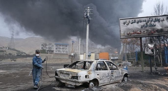 اليوم الخامس والعشرون للحرب: غارات تستهدف مقرات للحرس الثوري في عدة مدن إيرانية