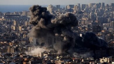 7 غارات جوية على الضاحية الجنوبية لبيروت وضحايا في جنوب لبنان