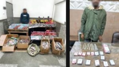 ضبط أكثر من 600 ألف قطعة ألعاب نارية في حملات أمنية