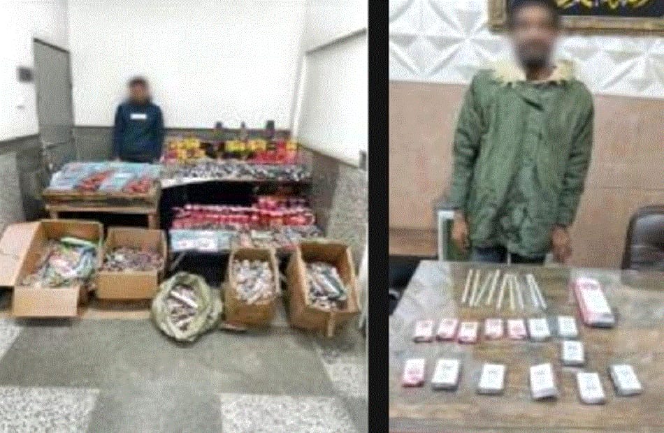 ضبط أكثر من 600 ألف قطعة ألعاب نارية في حملات أمنية