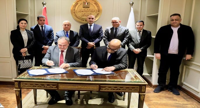 بروتوكول تعاون لدعم التحول الرقمي بالعملية التعليمية بين التربية والتعليم ودار التحرير