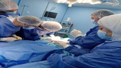 نجاح جراحة دقيقة بمستشفى شربين المركزي لعلاج كسر بالقوس الوجني